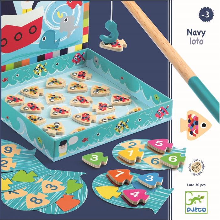Navy Loto - Mıknatıslı Balık Yakalama - Matematik Oyunu