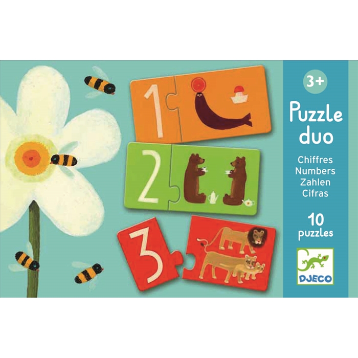 Puzzle Duo Numbers 3+ Yaş