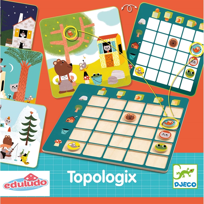 Topologix - Kavram, Dikkat ve Görsel Algılama Oyunu 4+ Yaş
