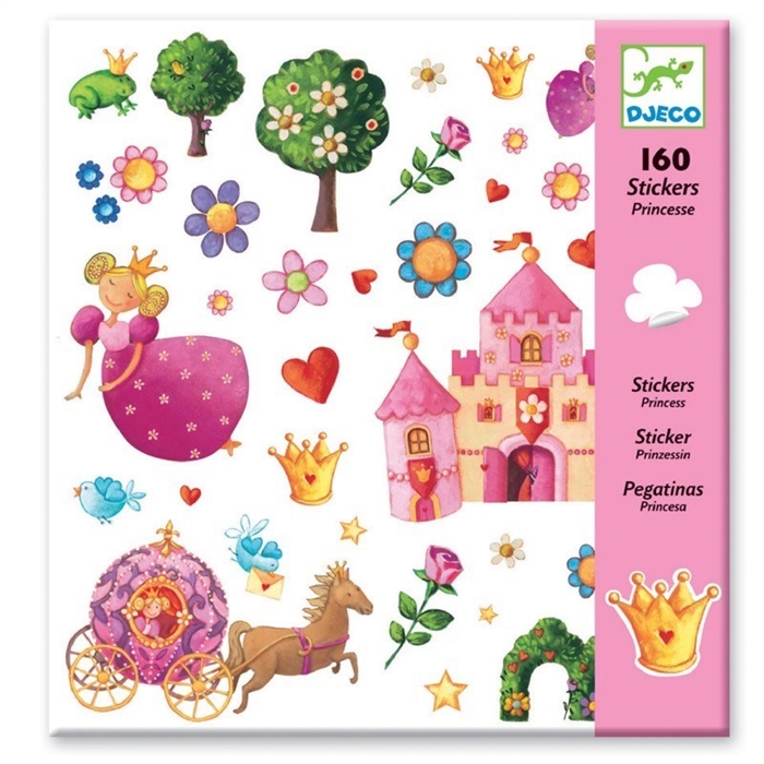 Stickers Princess 160 - Prenses Temalı Çıkartmalar