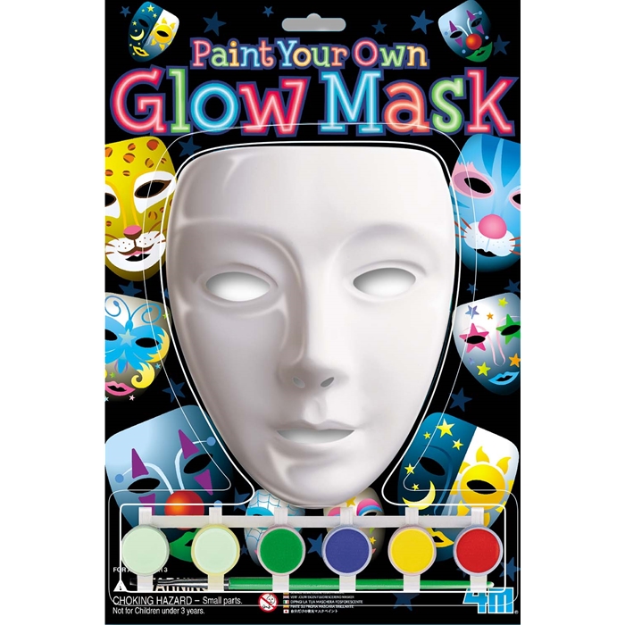 Paint Your Own Glow Mask / Parlayan Maske