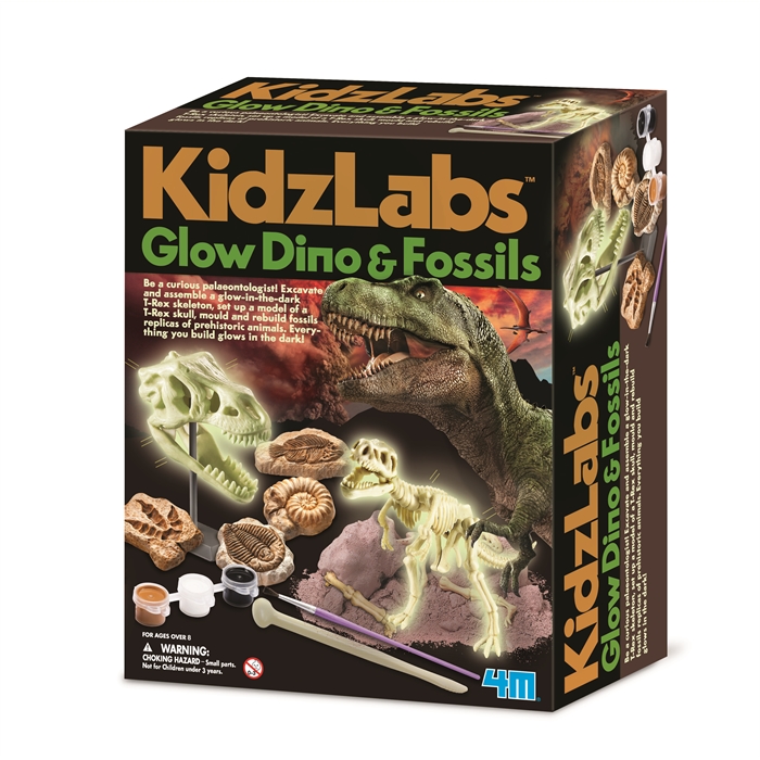 Glow Dino & Fossils / Parlayan Dinazor ve Fosiller