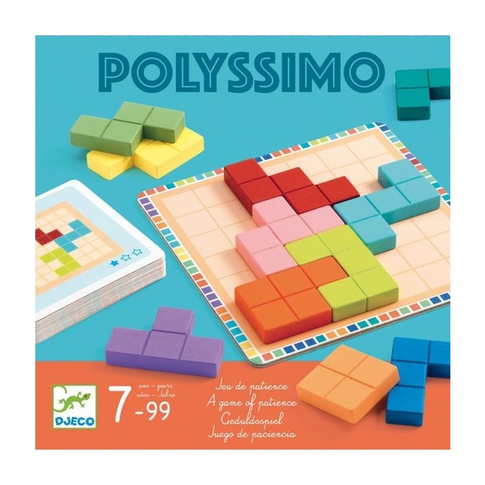 Polyssimo - Zeka, Mantıksal Çıkarım, Görsel Algılama ve Dikkat Oyunu 7+ Yaş