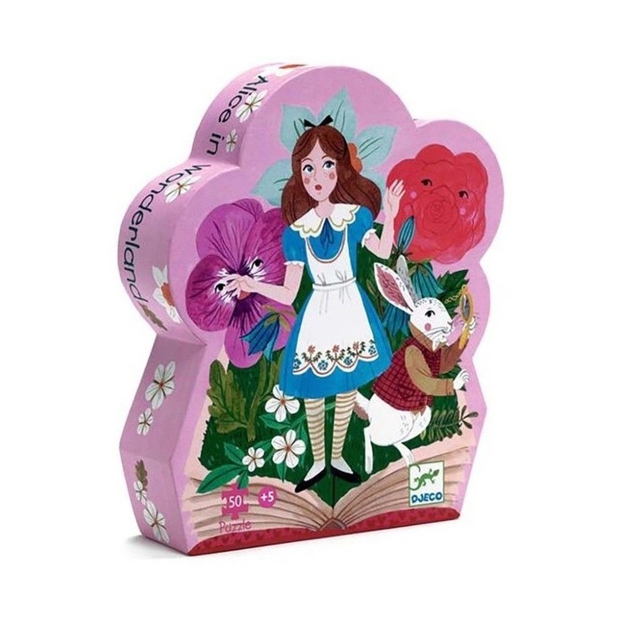 Alice in Wonderland - 5+ Yaş Puzzle, 50 pcs