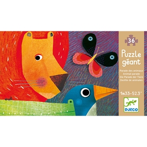 Animal Parade - 4+ Yaş Puzzle, 36 pcs