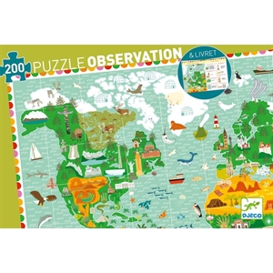 Around the World - 6+ Yaş Puzzle 200 pcs