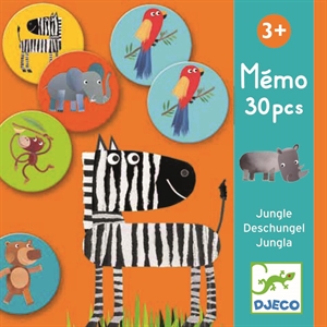 Memo Jungle 3+ Yaş Hafıza Oyunu