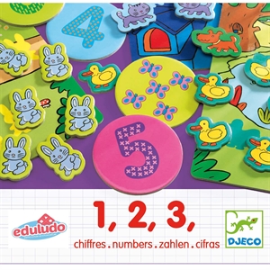 Eduludo Numbers - Matematik ve Dikkat  Oyunu 3+ Yaş