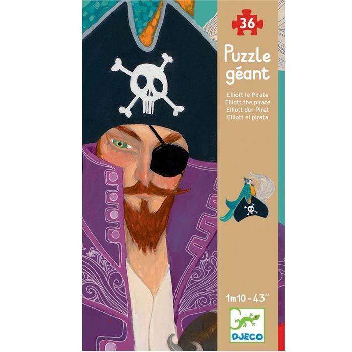 Elliot the Pirate, Dev Puzzle , 36 pcs , 4+ Yaş
