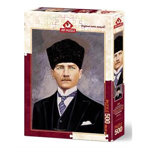 Cumhurbaşkanı Mareşal Gazi Mustafa Kemal (1923) 500 Parça Puzzle