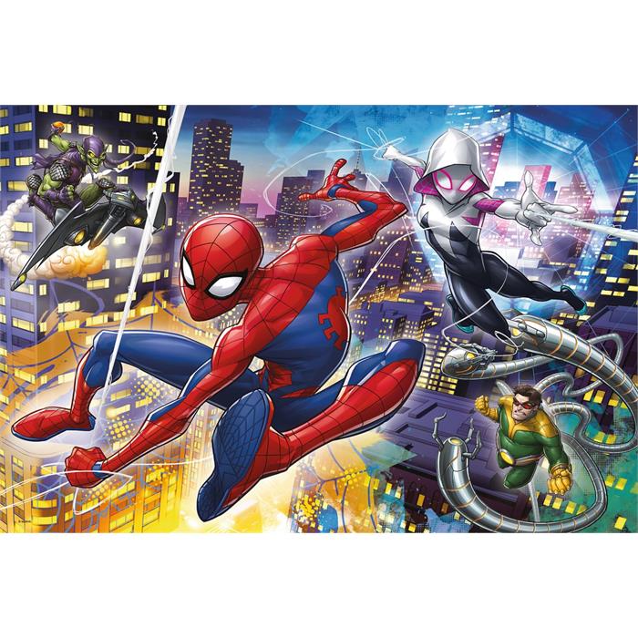 Fearless Spiderman / Marvel Spiderman 24 Parça 3+ Yaş Dev Puzzle