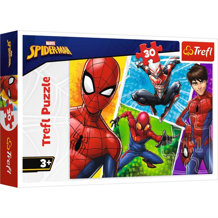 Spiderman and Miguel / Disney Marvel Spiderman 30 Parça 3+ Yaş Puzzle