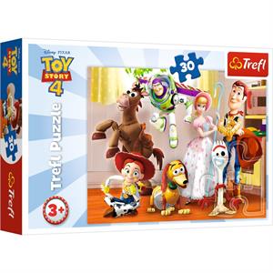 Toy Story 4, Ready To Play / Disney  30 Parça 3+ Yaş Puzzle