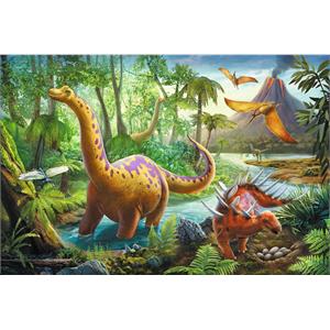 Dinosaur Migration / Trefl 60 Parça 4+ Yaş Puzzle