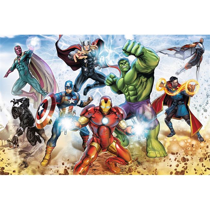 Ready to Save the World / Disney Marvel The Avengers 160 Parça 6+ Yaş Puzzle