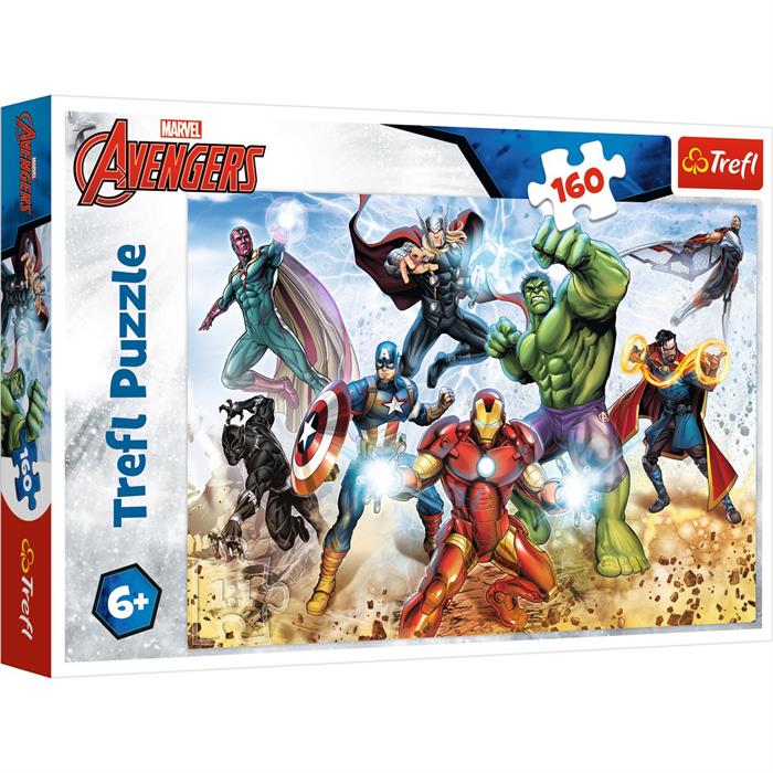 Ready to Save the World / Disney Marvel The Avengers 160 Parça 6+ Yaş Puzzle
