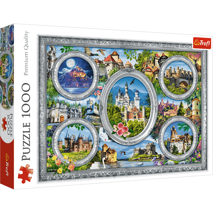 Castles Of The World 1000 Parça Puzzle